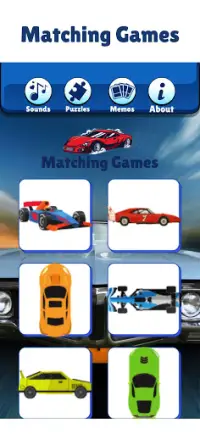 男の子＆女の子のためのレーシングカーゲーム Screen Shot 3