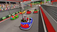 Super Hero Kids Bumper Car Race Screen Shot 0