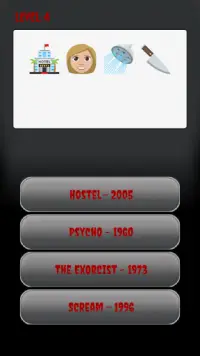 Guess the horror movie with emojis Screen Shot 0