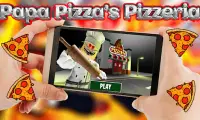 Escape pappa chef: scary pizza Screen Shot 0
