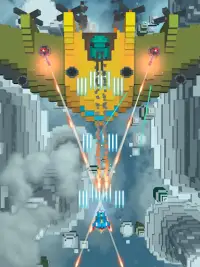 Sky Wings: Pixel Fighter 3D Screen Shot 10