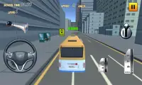 Otobüs simülatörü 2018: şehir içi sürüş 🚍 Screen Shot 3