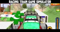 INDIA VS PAKISTAN Racing Train Game Simulator Screen Shot 3