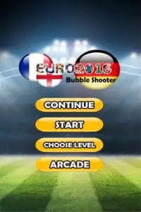 EURO 2016 Bubble Shooter Screen Shot 0