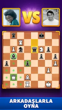 Chess Clash: çevrimiçi oyna Screen Shot 0