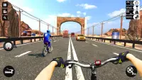 Extreme Bicycle Racing 2019: Highway City Rider Screen Shot 11