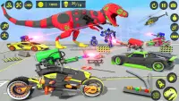 Dino Robot Car Transform Games Screen Shot 4