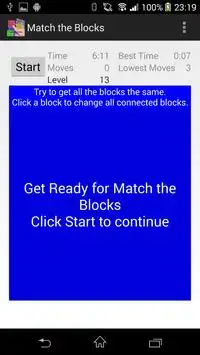 Match the Blocks Screen Shot 1