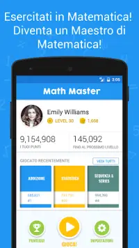 Math Master: Play & Learn Math Screen Shot 0