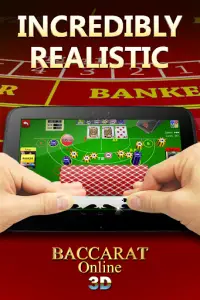 Baccarat Online 3D Free Casino Screen Shot 0