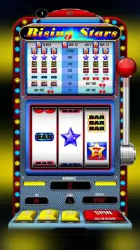 Casino Slots Rising Stars Screen Shot 0