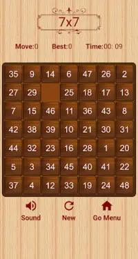 Slide Number Puzzle : Arrange Numbers in Order Screen Shot 6