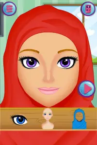 Hijab Permainan Berdandan Screen Shot 2