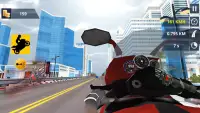 City Traffic Moto Racing Screen Shot 0