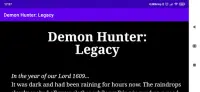 Demon Hunter: Legacy Screen Shot 3