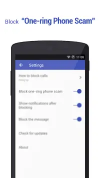 Call Blocker - Blacklist Screen Shot 2