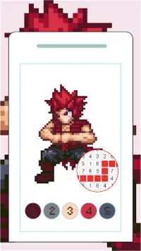 Boku No Hero Pixel Art Games Screen Shot 0