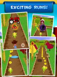 Baby Corn Run 3D Farm Race Screen Shot 1