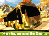 Off-Road Army Bus Simulator 3D Screen Shot 8