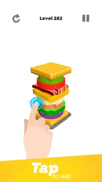 Lasagna: Stack Maker Cooking Puzzle Game Screen Shot 1