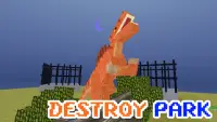 Blocky Dino Park: Spino Strike Screen Shot 3