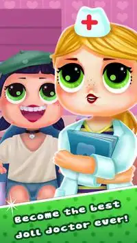 LOL Dentist for Dolls otwarcie szpitala Simulator Screen Shot 2