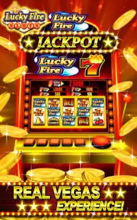 Игровой автомат - казино vegas Lucky Fire™ Screen Shot 1
