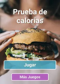 Prueba de calorías: Alimentación y bebidas Screen Shot 0