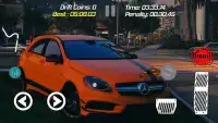 Drift Racing Mercedes-Benz A45 Simulator Game Screen Shot 1