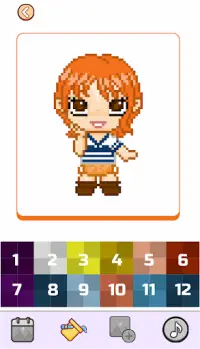 Doll Piece Pixel Art Color By Number Screen Shot 6