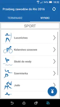 Przebieg zawodów do Rio 2016 Screen Shot 2