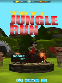 Toti Jungle Run -Subway endless Screen Shot 10