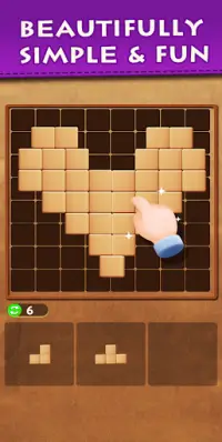 Wood Block Puzzle - Classic Free Puzzle Game 2021 Screen Shot 3