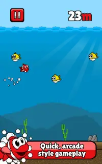 Mini Fish: Downstream Dash Screen Shot 6