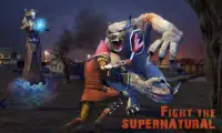 Werwolf Monster Jäger 3D: Großer Fuß Jagd Spiele Screen Shot 2