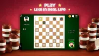 Checkers Online: board game Screen Shot 1