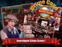 Crime Case Mystery Game Screen Shot 1
