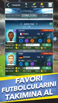 Top Football Manager 2021 - FUTBOL MENAJERİ Screen Shot 1