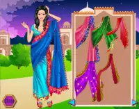 Girls Games - Dress Up Indians Screen Shot 2