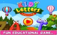 Kids Letters Learning - Educational Game for Kids Screen Shot 0