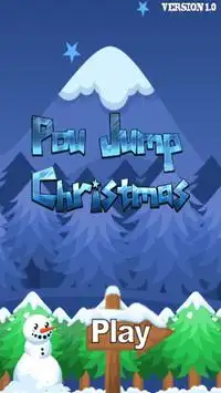 Pou  jump Christmas Screen Shot 4