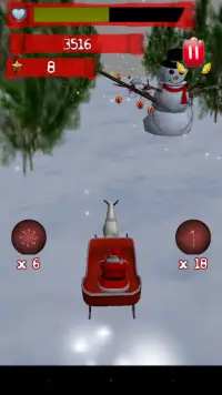 Santa Sleigh Surfer Screen Shot 1