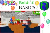 Baldi Birthday Basic Bash Party Screen Shot 1