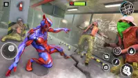 स्पाइडर रोप हीरो: रोबोट गेम्स Screen Shot 4