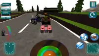 3D vélos de course de quad Screen Shot 1