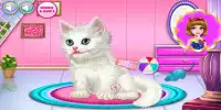 Kitty Care And Grooming - Spa Salon Games Screen Shot 4