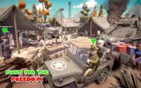WW2 Military Commando Survival: Jogos de Guerra Screen Shot 5