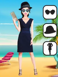 Summer Vacation Girl At Resort Screen Shot 0