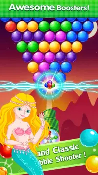 New Bubble Shooter Mermaid Adventure Screen Shot 3