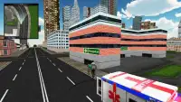 City Rescue Ambulance Driving Screen Shot 4